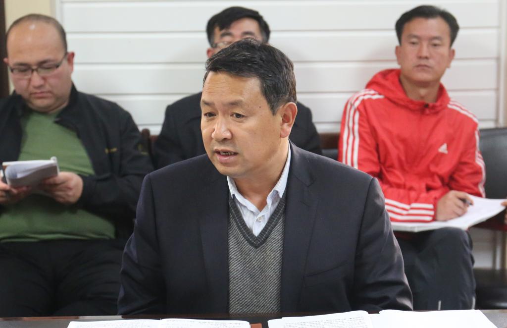 监察处处长韩卿元讲话 监察处处长韩卿元讲话